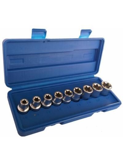 Galvučių kopl. E-tipo 1/2 "DR 9 vnt. (912709, PRIDE)