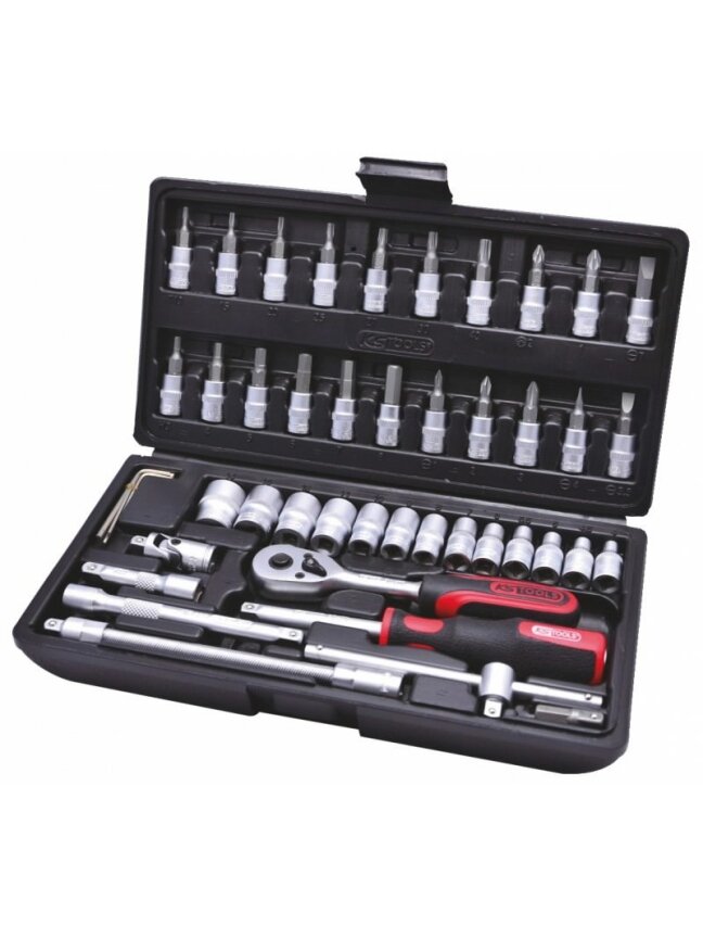 Galvučių komplektas 1/4" 48-vnt CLASSIC, KS Tools 1 Galvučių komplektas 1/4" 48-vnt CLASSIC, KS Tools 1