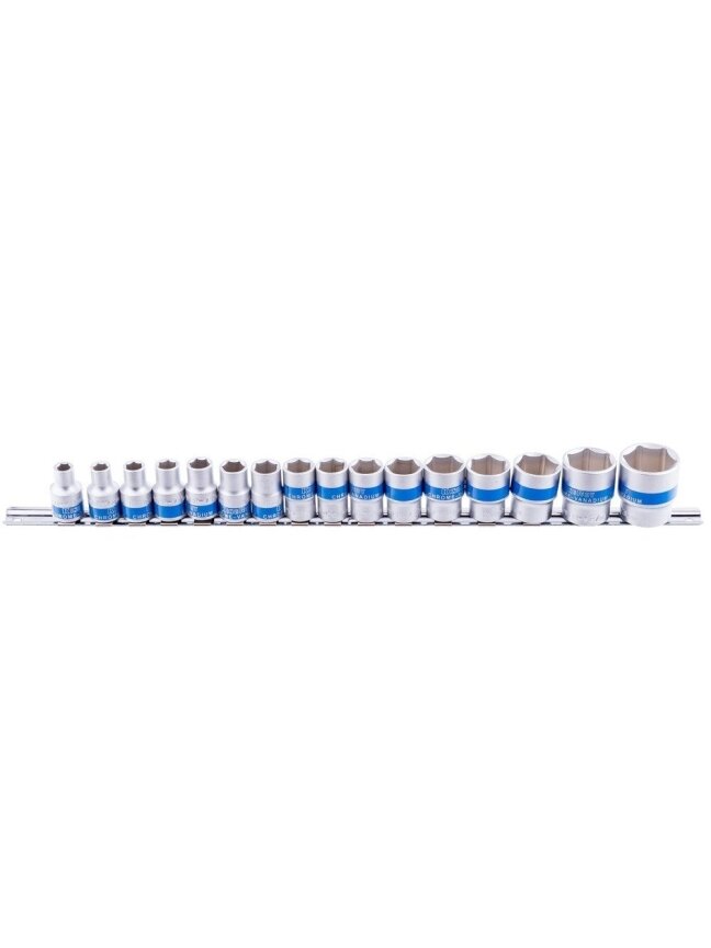 ⬡ Galvučių rinkinys 1/2" 16 vnt. (KR30155016, KINGROY) ⬡ Galvučių rinkinys 1/2" 16 vnt. (KR30155016, KINGROY)