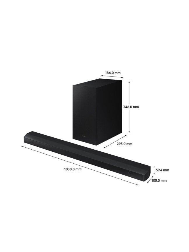Garso sistema Samsung SOUNDBAR HW-B650 2