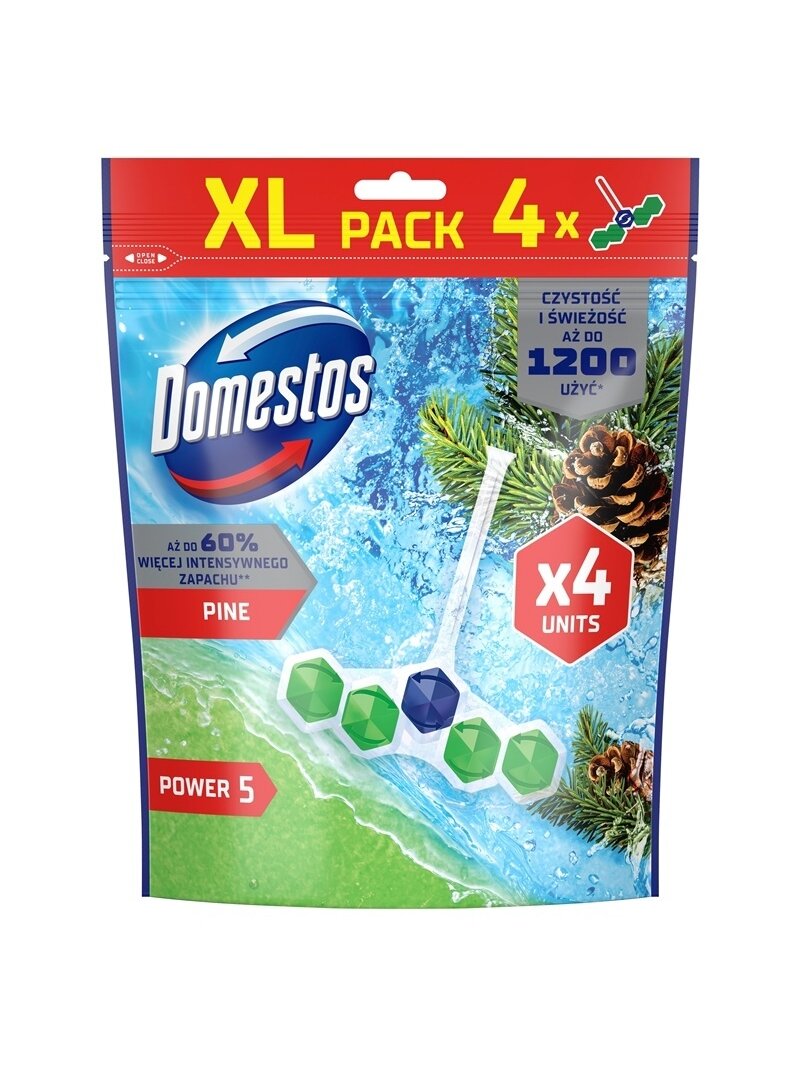 GAIVIKL VALIKL WC DOMESTOS PINE 4X55G GAIVIKL VALIKL WC DOMESTOS PINE 4X55G