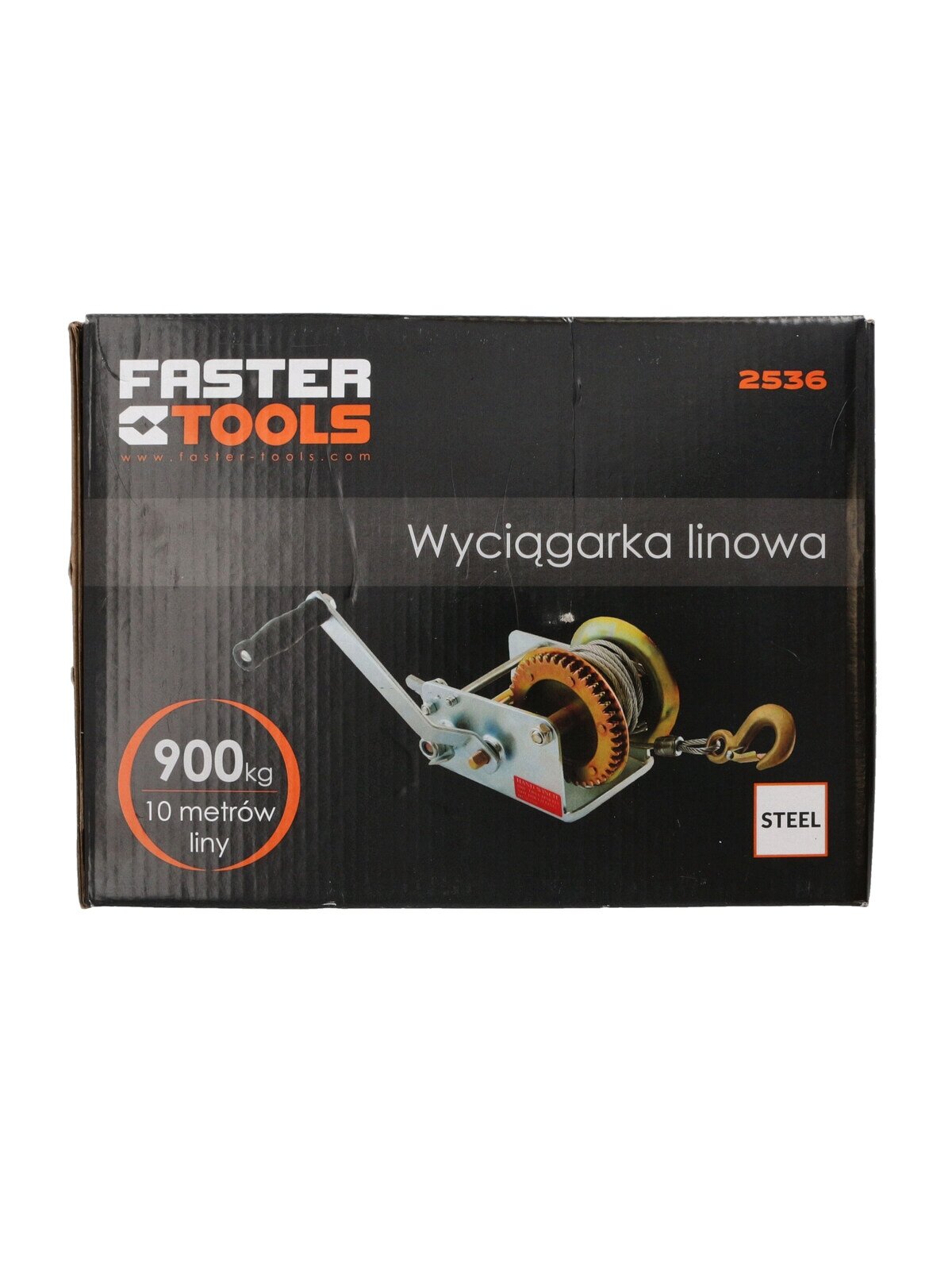 Gervė traukimo 900kg, sukama su trosu 10 m, Faster Tools 3 Gervė traukimo 900kg, sukama su trosu 10 m, Faster Tools 3