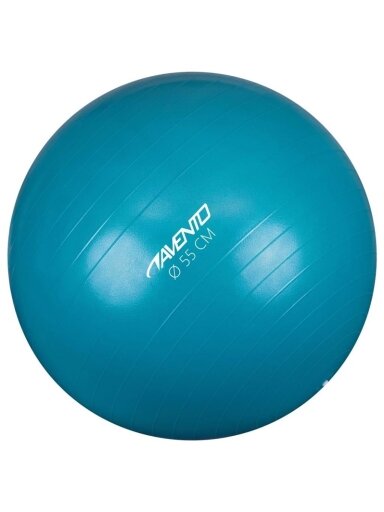 Gimnastikos kamuolys Avento 42OB, mėlyna sp., 55 cm