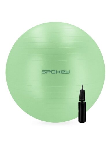 Gimnastikos kamuolys Spokey, žalias, 75 cm