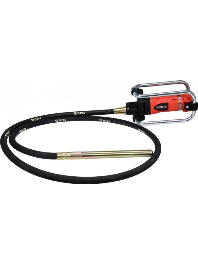 Giluminis betono vibratorius 2300W, žarna 4m / 35mm Yato 1 Giluminis betono vibratorius 2300W, žarna 4m / 35mm Yato 1