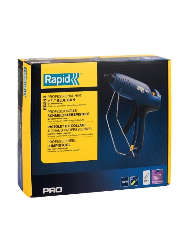 Glue Gun EG313, 12mm, PRO, Rapid 8 Glue Gun EG313, 12mm, PRO, Rapid 8