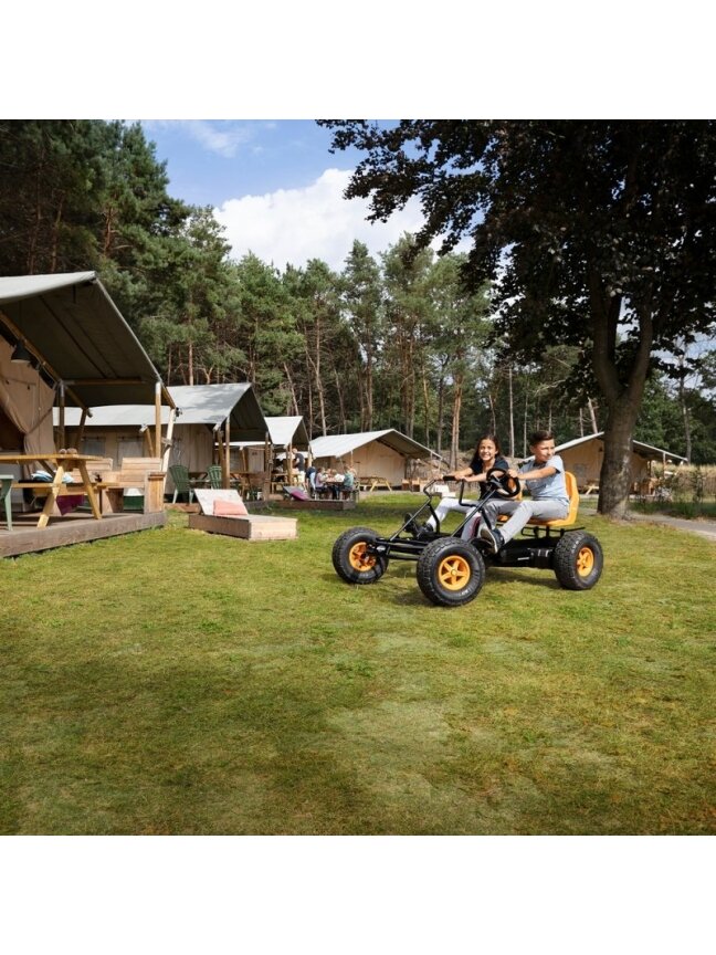 Gokartas su pedalais BERG Duo Coaster BFR dvivietis 6+ 2