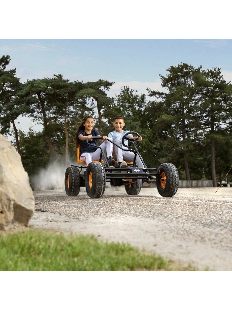 Gokartas su pedalais BERG Duo Coaster BFR dvivietis 6+ 1