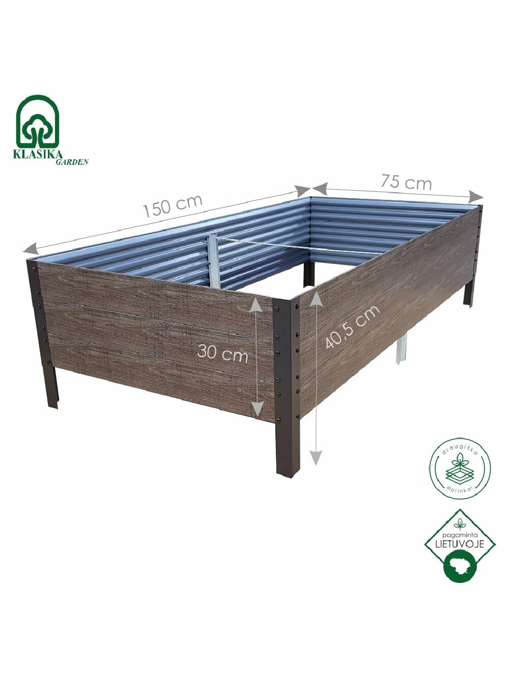 GPPS pakelta lysvė KLASIKA Woodlook 1