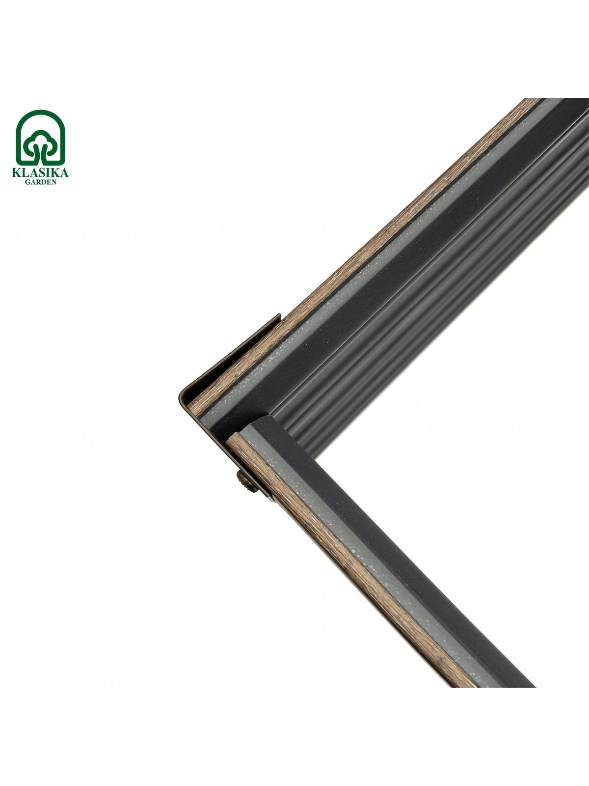 GPPS modulinė pakelta lysvė KLASIKA Woodlook (laiptai) - Ąžuolo imitacijos (ruda) 5 GPPS modulinė pakelta lysvė KLASIKA Woodlook (laiptai) - Ąžuolo imitacijos (ruda) 5