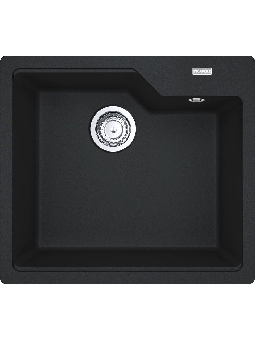 Granitinė plautuvė Franke Urban, UBG 610-56, Onyx