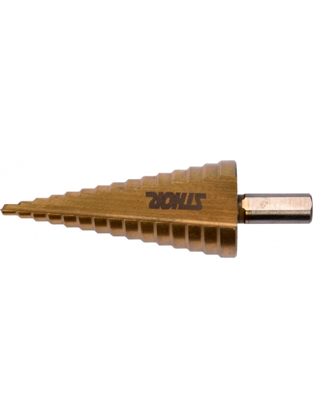 Grąžtas metalui pakopinis HSS 4-32mm Sthor | 4; 6; 8; 10; 12; 14; 16; 18; 20; 22; 24; 26; 28; 30; 32mm 1 Grąžtas metalui pakopinis HSS 4-32mm Sthor | 4; 6; 8; 10; 12; 14; 16; 18; 20; 22; 24; 26; 28; 30; 32mm 1