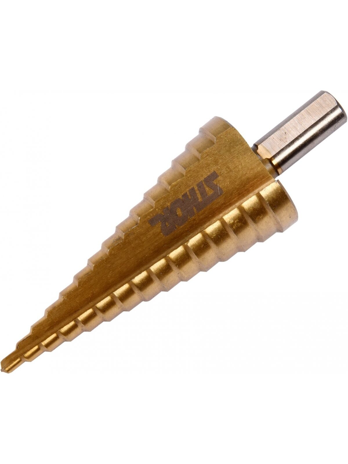 Grąžtas metalui pakopinis HSS 4-32mm Sthor | 4; 6; 8; 10; 12; 14; 16; 18; 20; 22; 24; 26; 28; 30; 32mm Grąžtas metalui pakopinis HSS 4-32mm Sthor | 4; 6; 8; 10; 12; 14; 16; 18; 20; 22; 24; 26; 28; 30; 32mm