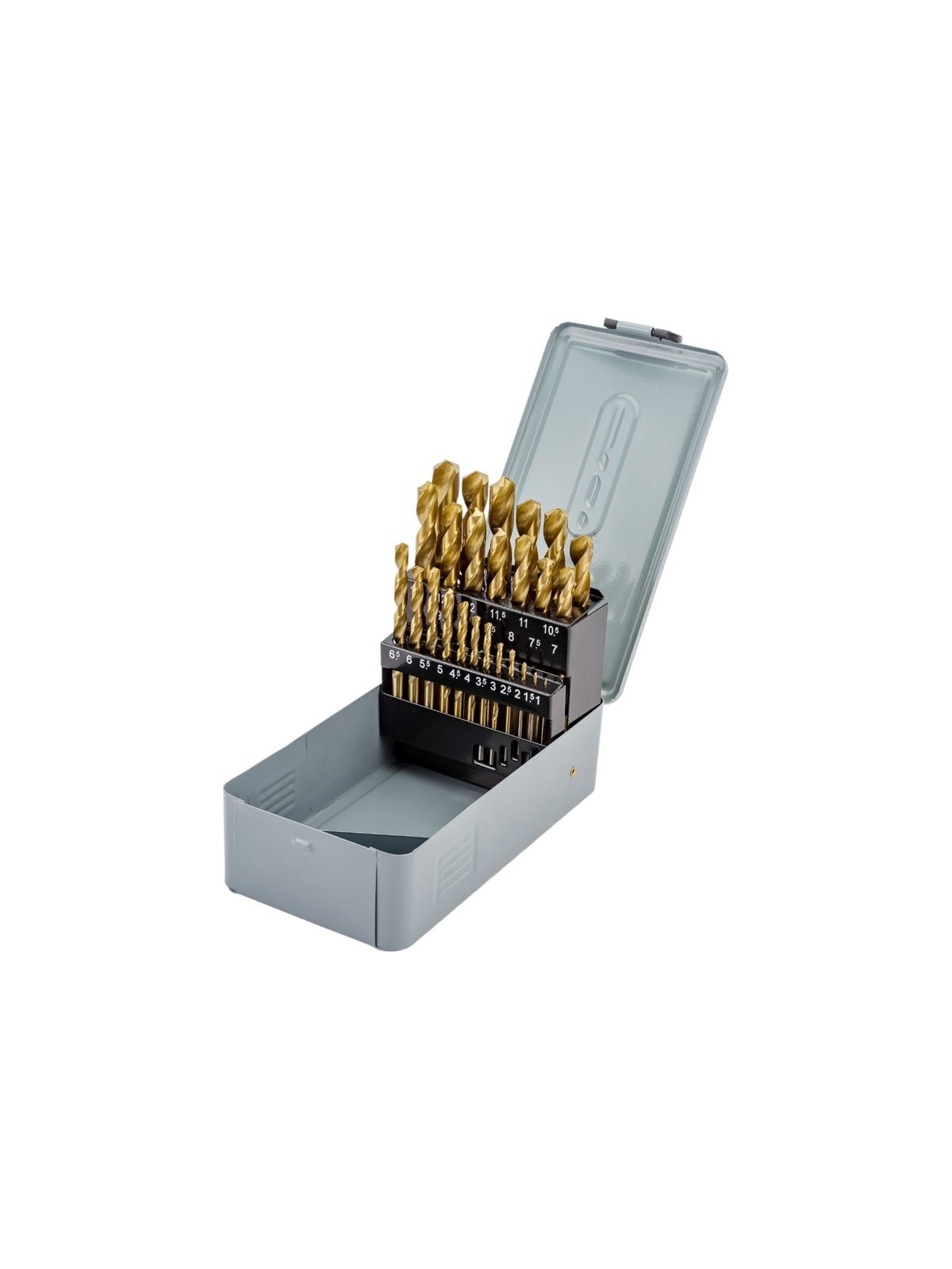 Grąžtų metalui rinkinys 1-13 mm HSS-Titan 25 vnt. Sthor