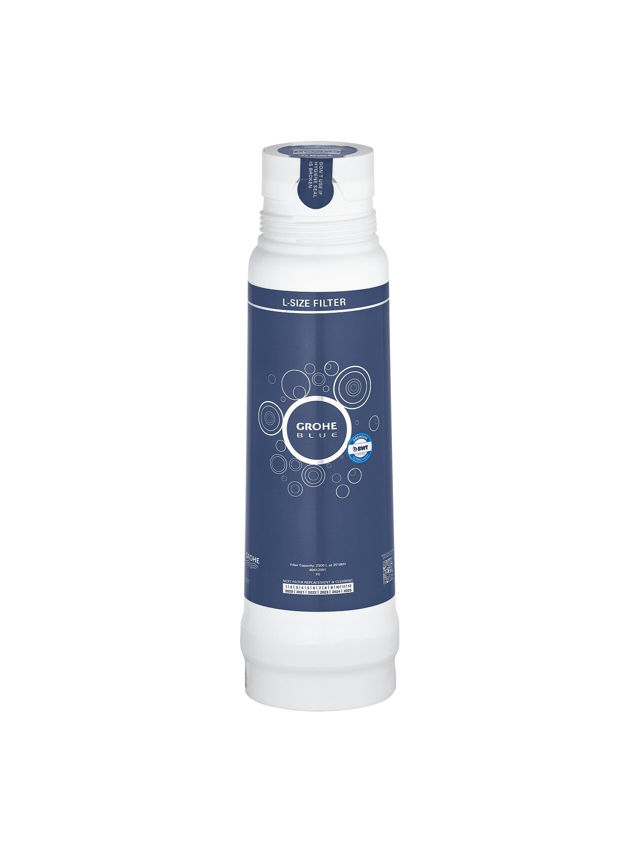 GROHE Blue 5-ių pakopų vandens filtras L-Size 2500 ltr. GROHE Blue 5-ių pakopų vandens filtras L-Size 2500 ltr.