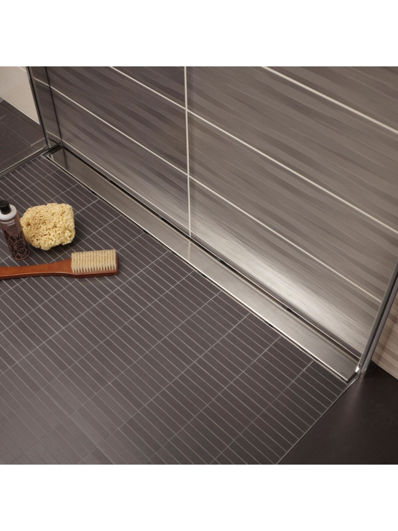 Grotelės dušo latakui ACO ShowerDrain C, Massive, 1185 mm 1