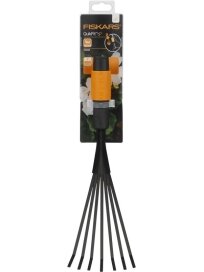 Grėblys vėduoklinis Fiskars QuickFit Flower 135552, 320 mm 1 Grėblys vėduoklinis Fiskars QuickFit Flower 135552, 320 mm 1