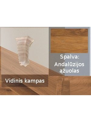 Grindjuostė termoplasto Vox, (104) Andalūzijos ąžuolas | Kampas SMART FLEX / IZZI vidinis
