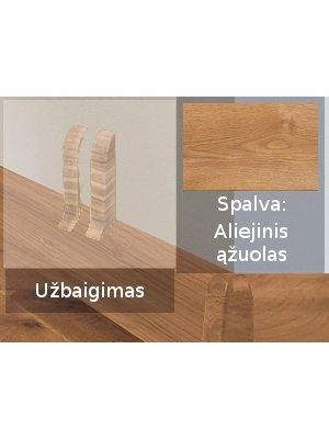 Grindjuostė termoplasto Vox, (105) aliejinis ąžuolas | Užbaigimas SMART FLEX / IZZI, dešininis; kairinis
