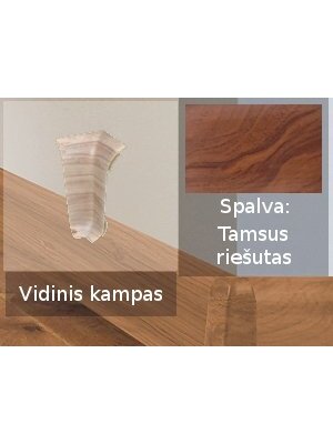 Grindjuostė termoplasto Vox, (28) tamsus riešutas | Kampas SMART FLEX / IZZI vidinis Grindjuostė termoplasto Vox, (28) tamsus riešutas | Kampas SMART FLEX / IZZI vidinis