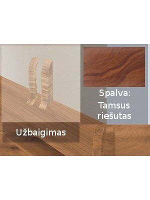Grindjuostė termoplasto Vox, (28) tamsus riešutas | Užbaigimas SMART FLEX / IZZI, dešininis; kairinis