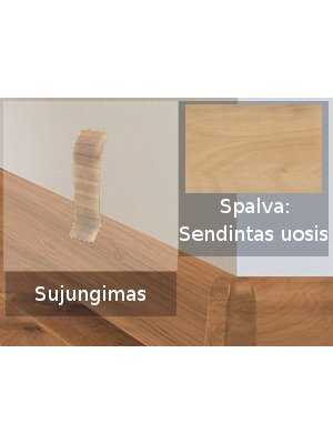 Grindjuostė termoplasto Vox, (34) sendintas uosis | Sujungimas SMART FLEX / IZZI