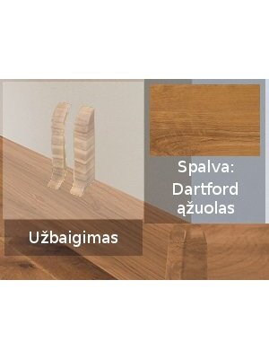 Grindjuostė termoplasto Vox, (44) dartford ąžuolas | Užbaigimas SMART FLEX / IZZI, dešininis; kairinis Grindjuostė termoplasto Vox, (44) dartford ąžuolas | Užbaigimas SMART FLEX / IZZI, dešininis; kairinis