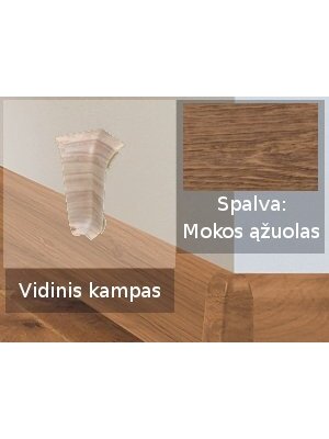 Grindjuostė termoplasto Vox, (58) mokos ąžuolas | Kampas SMART FLEX / IZZI vidinis