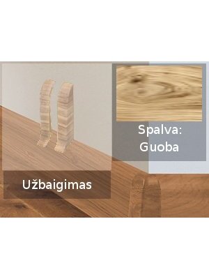 Grindjuostė termoplasto Vox, (73) guoba | Užbaigimas SMART FLEX / IZZI, dešininis; kairinis