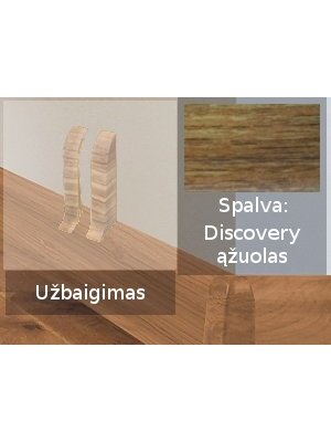 Grindjuostė termoplasto Vox, (76) discovery ąžuolas | Užbaigimas SMART FLEX / IZZI, dešininis; kairinis