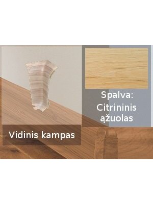 Grindjuostė termoplasto Vox, (84) citrininis ąžuolas | Kampas SMART FLEX / IZZI vidinis Grindjuostė termoplasto Vox, (84) citrininis ąžuolas | Kampas SMART FLEX / IZZI vidinis