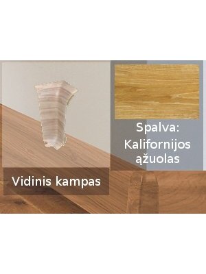 Grindjuostė termoplasto Vox, (85) kalifornijos ąžuolas | Kampas SMART FLEX / IZZI vidinis
