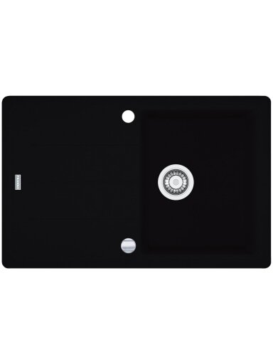 Granitinė plautuvė Franke Basis, BFG 611-78, Onyx Granitinė plautuvė Franke Basis, BFG 611-78, Onyx