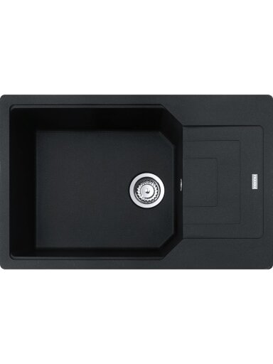 Granitinė plautuvė Franke Urban, UBG 611-78 XL, Onyx