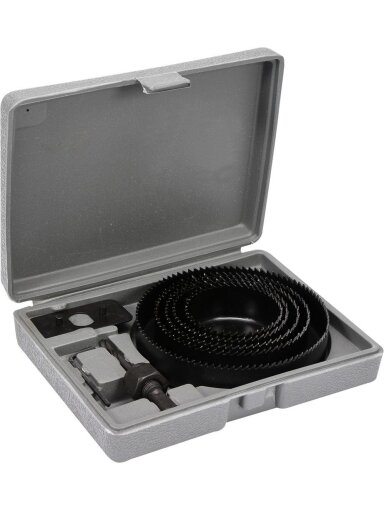 Grąžtų apvalių medžiu rinkinys Vorel | 64-127mm, 8vnt.