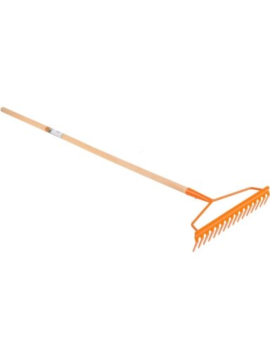 Grėblys metalinis su kotu Flo | 140cm, 14 dantų Grėblys metalinis su kotu Flo | 140cm, 14 dantų