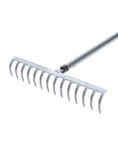 Grėblys su aliuminiu kotu Fiskars 135510/1000652, 153 cm