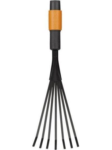 Grėblys vėduoklinis Fiskars QuickFit Flower 135552, 320 mm Grėblys vėduoklinis Fiskars QuickFit Flower 135552, 320 mm
