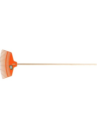 Grėblys vejai plastmasinis su kotu Flo | 154 cm, 435mm 23 dantys Grėblys vejai plastmasinis su kotu Flo | 154 cm, 435mm 23 dantys