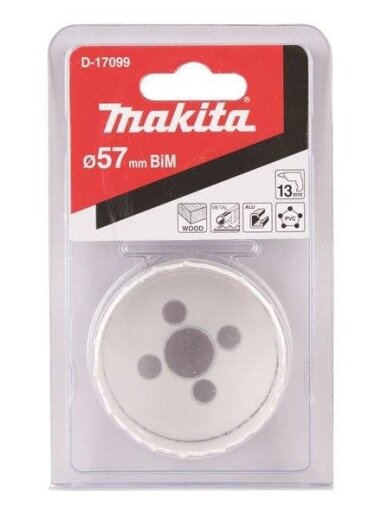 Gręžimo karūna Makita D-17099, Ø57 mm