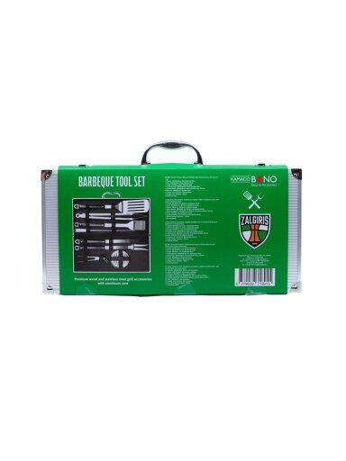 Grilio įrankių komplektas Kamado Bono Žalgiris Toolset