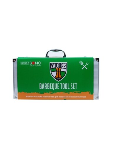 Grilio įrankių komplektas Kamado Bono Žalgiris Toolset