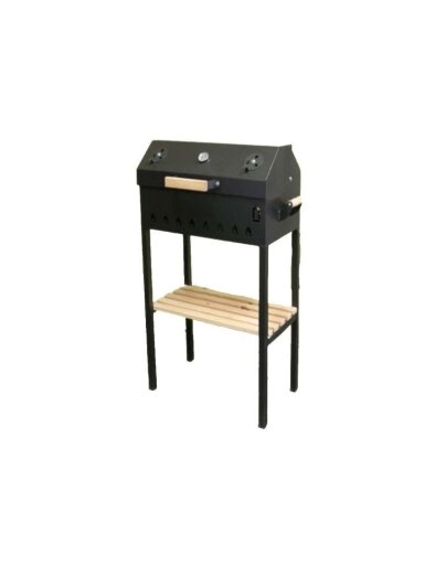 Grilis Abas Smokehouse, juoda, 80 cm