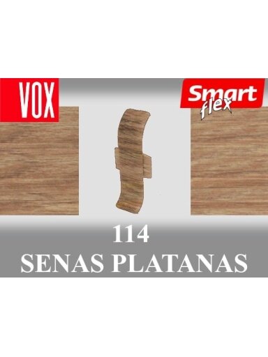 Grindjuostė termoplasto Vox, (114) senas platanas | Sujungimas SMART FLEX / IZZI