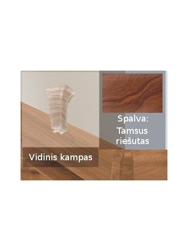 Grindjuostė termoplasto Vox, (28) tamsus riešutas | Kampas SMART FLEX / IZZI vidinis