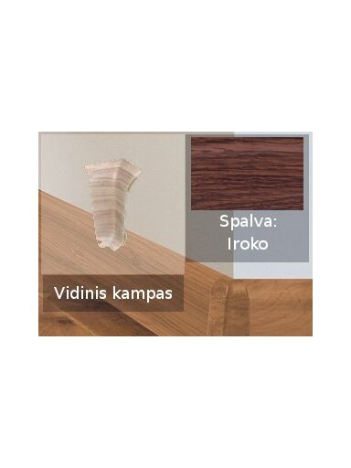 Grindjuostė termoplasto Vox, (50) iroko | Kampas SMART FLEX / IZZI vidinis