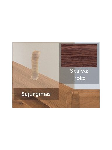 Grindjuostė termoplasto Vox, (50) iroko | Sujungimas SMART FLEX / IZZI