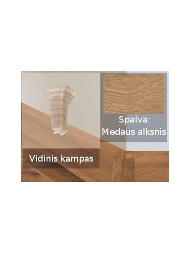 Grindjuostė termoplasto Vox, (59) medaus alksnis | Kampas SMART FLEX / IZZI vidinis