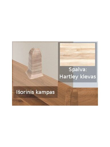Grindjuostė termoplasto Vox, (72) hartley klevas | Kampas SMART FLEX / IZZI, išorinis