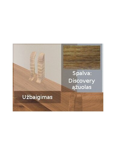 Grindjuostė termoplasto Vox, (76) discovery ąžuolas | Užbaigimas SMART FLEX / IZZI, dešininis; kairinis